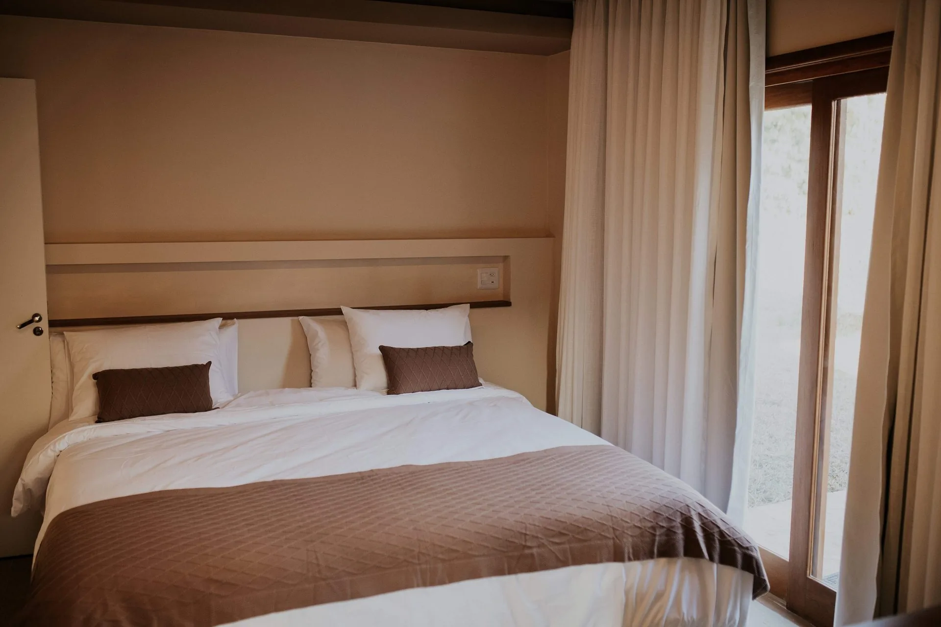 Quarto de cabana da Villa Arouca